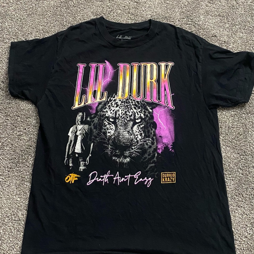 Lil Durk Black Graphic T-Shirt